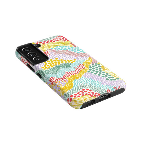 Color Me Happy | Pattern Colorblock Case