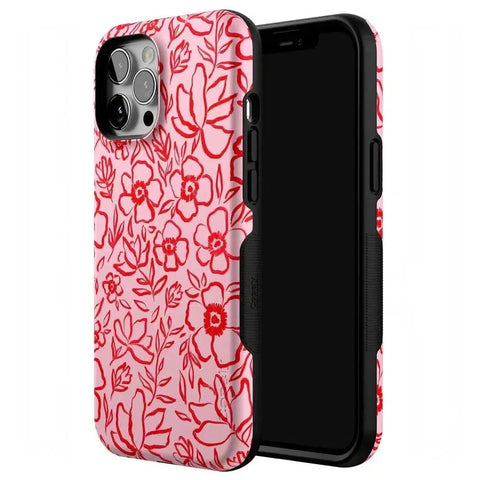 Blush Garden | Floral Doodle Case