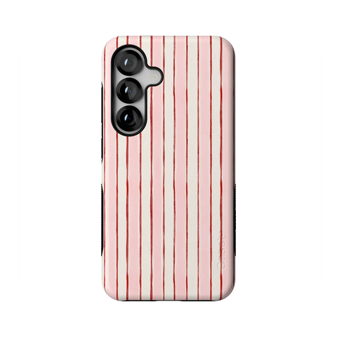 Pretty in Pastel | Blush Stripes Case