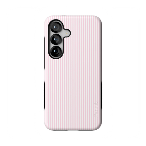 Stripes and the City | Light Pink Pinstripe Case