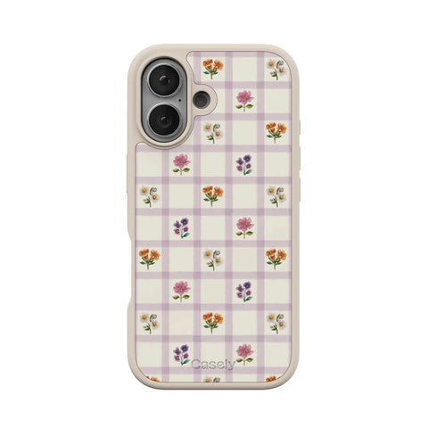 Meadow Check | Floral Gingham Case
