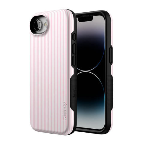 Stripes and the City | Light Pink Pinstripe Case