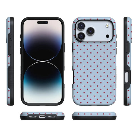 Tiny Stars | Red & Blue Case