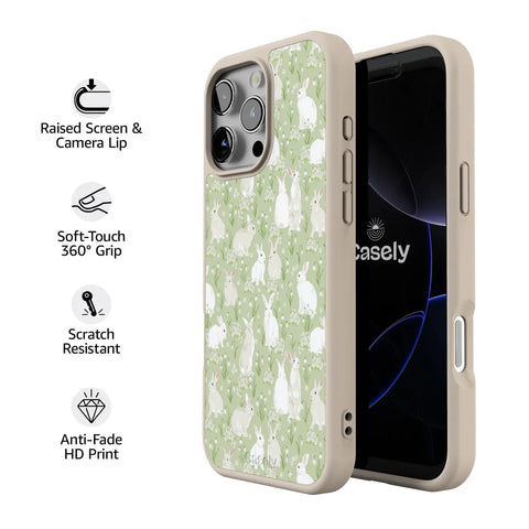Hop to it | Green Bunny Case