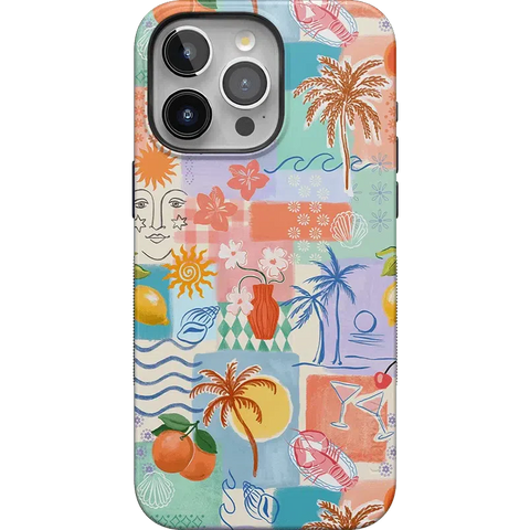 Tropical Heat | Beachy Collage Case