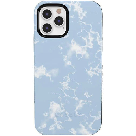 Light Blue Skies | Marble Clouds Case