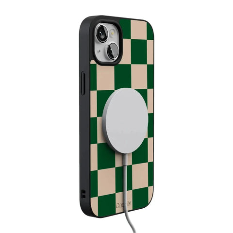 Fit Check | Green Checkerboard Case