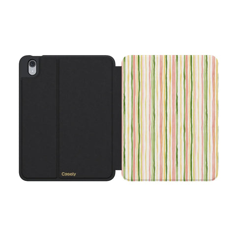 Sweet Stripes | Rainbow Pastel iPad Case