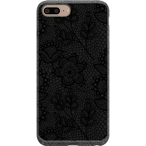 Lace Me Up | Black Floral Case
