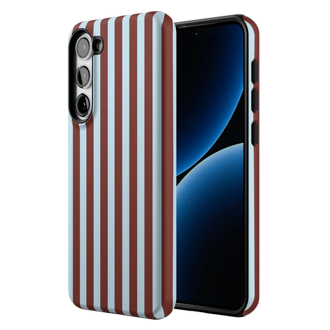 Sunday in Brooklyn | Blue Stripes Case