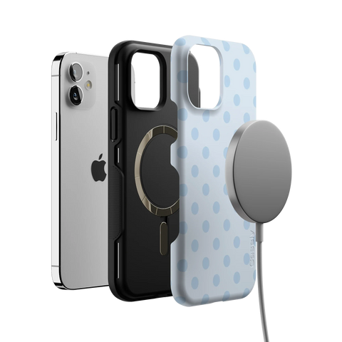 Spotted in SoHo | Light Blue Polka Dot Case