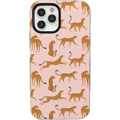 On the Prowl | Pink Leopard Print Case