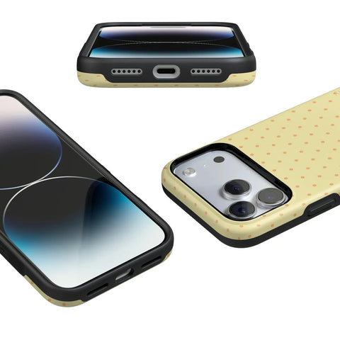 On the Dot | Yellow Polka Dot Case