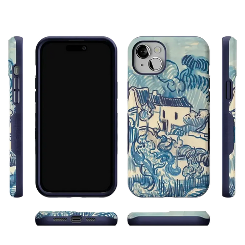 Van Gogh | Landscape With Houses Phone Case