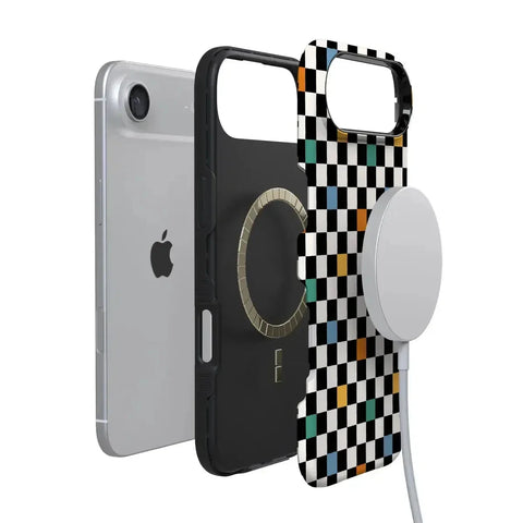 Old Skool | Retro Checkerboard Case