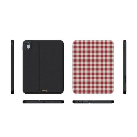 Sweet Jam | Red Gingham iPad Case