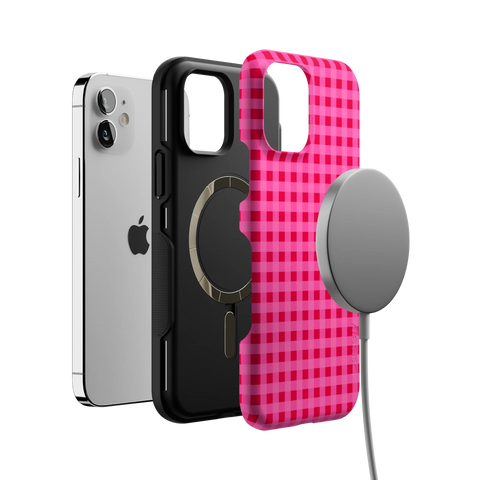 Sweet Jam | Hot Pink Gingham Case