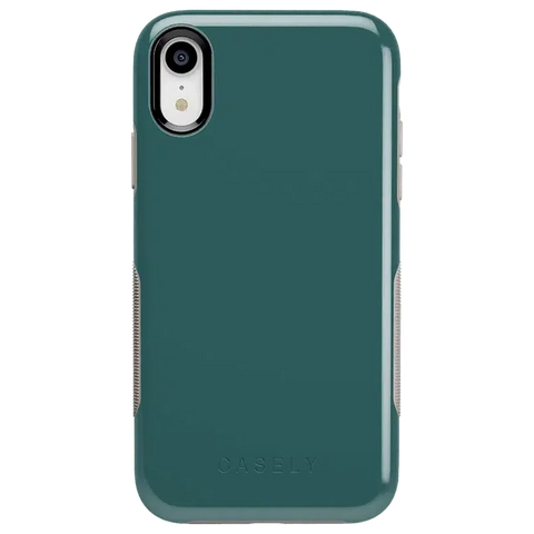 Deep Teal on Nude | Ultra-Protective Bold Case