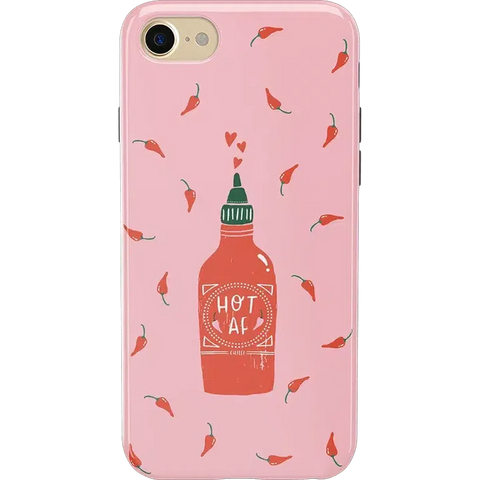 Spicy AF | Pink Chili Hot Sauce Case