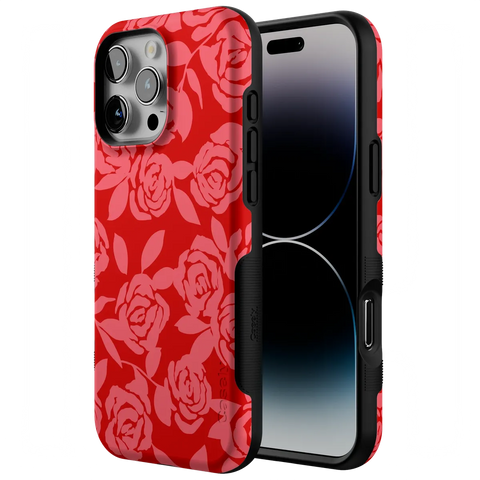 Final Rose | Red & Pink Floral Case