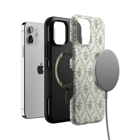 Sage Tapestry | Floral Vines Case