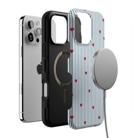 Love Lines | Blue Stripes Case