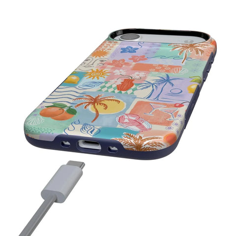 Tropical Heat | Beachy Collage Case