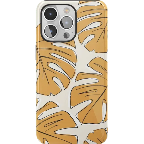 Island Time | Tropical Leaves Floral Case