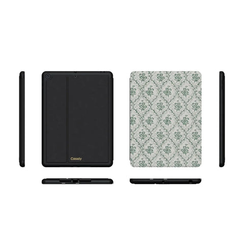 Sage Tapestry | Floral Vines iPad Case