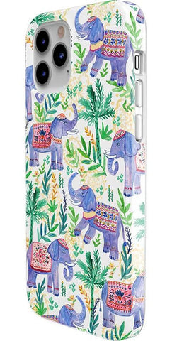 Pastel Gardens | Watercolor Elephant Floral Case