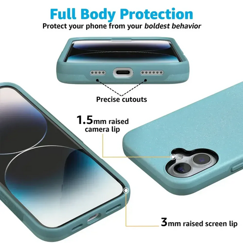 Aquamarine | Ocean Blue Shimmer Case