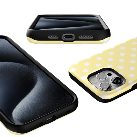 Spotted in SoHo | Yellow Polka Dot Case