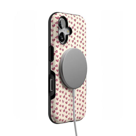 Lovebug | Mauve Hearts Case