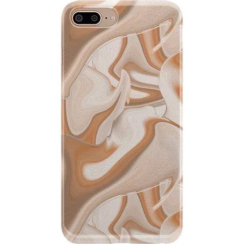 Caramel Delight | Marble Swirl Case