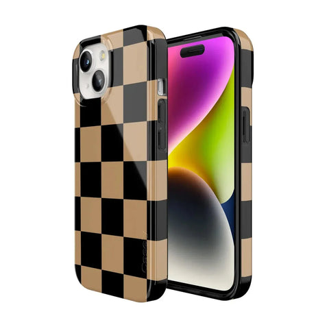 Fit Check | Black & Brown Checkerboard Case