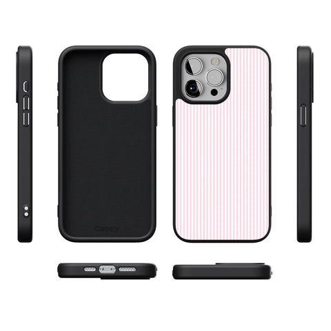 Stripes and the City | Light Pink Pinstripe Case