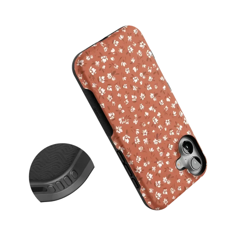 Mocha Meadow | Tiny Flowers Case
