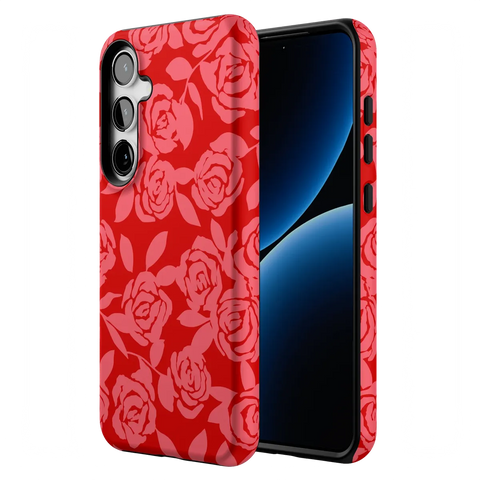 Final Rose | Red & Pink Floral Case