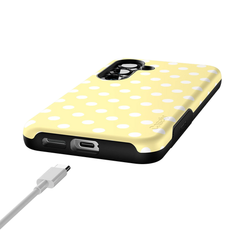 Spotted in SoHo | Yellow Polka Dot Case