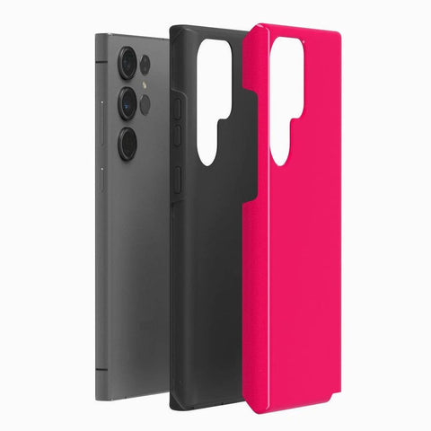 Think Pink | Solid Neon Pink Samsung Case