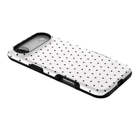 On the Dot | Black Polka Dot Case