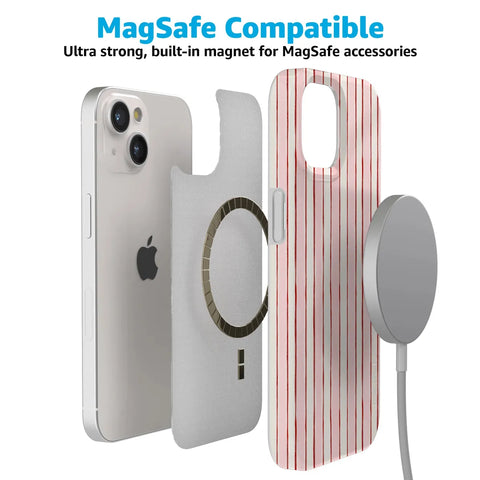Pretty in Pastel | Blush Stripes Case