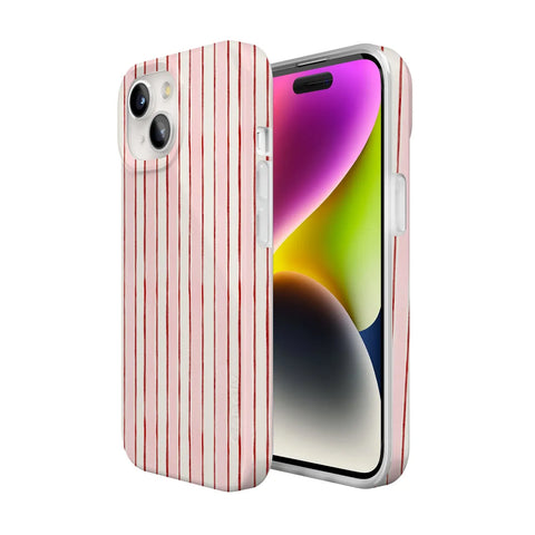 Pretty in Pastel | Blush Stripes Case