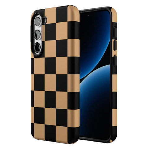 Fit Check | Black & Brown Checkerboard Case