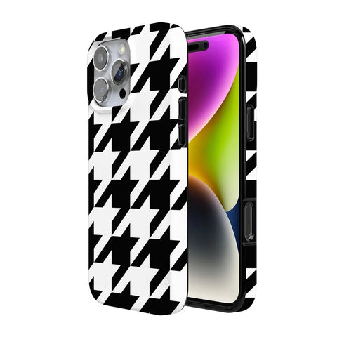 Houndstooth | High Contrast Design Case