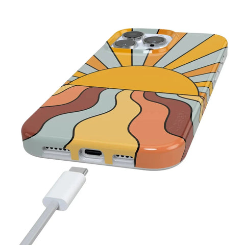 Shine On | Retro Sunset Case