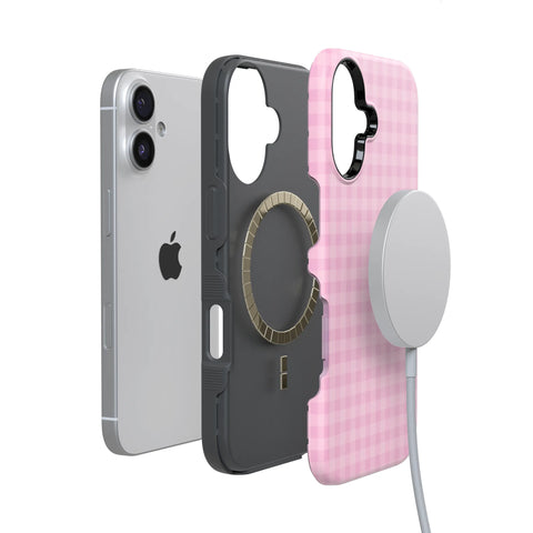 Sweet Jam | Light Pink Gingham Case