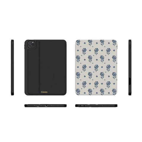 Seaside Stitch | Vintage Roses iPad Case