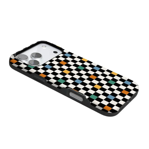 Old Skool | Retro Checkerboard Case