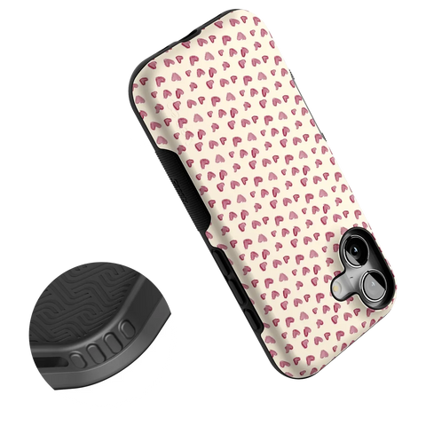 Lovebug | Mauve Hearts Case